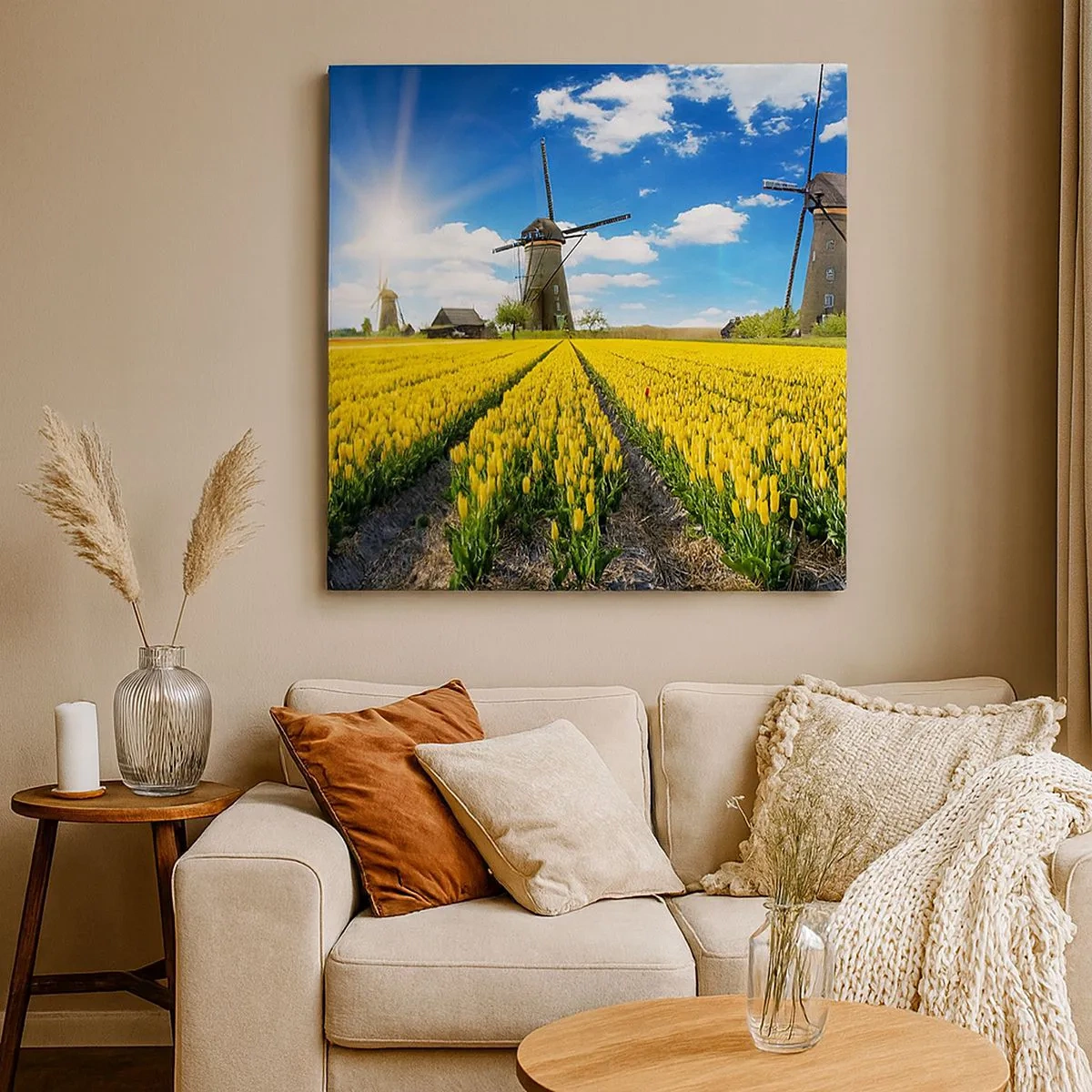 Obraz na plátně - Více nizozemský nemůže být - 30x30 cm