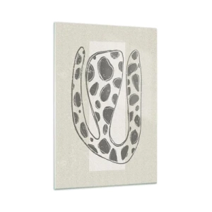 Obraz na skle - Bizarní bytost - 70x100 cm