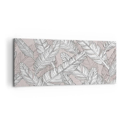 Obraz na plátně - Víření peří - 120x50 cm