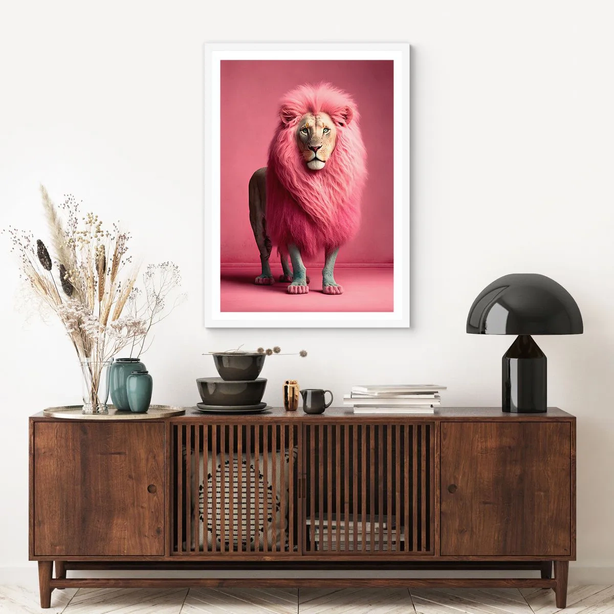 Plakát v bílém rámu - A už se nebojíš - 61x91 cm