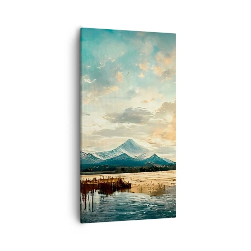 Obraz na plátně - Pod ochranou nebe - 55x100 cm