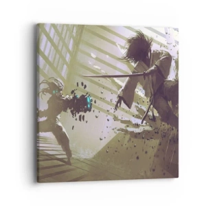 Obraz na plátně - I ty můžeš být samurajem - 40x40 cm