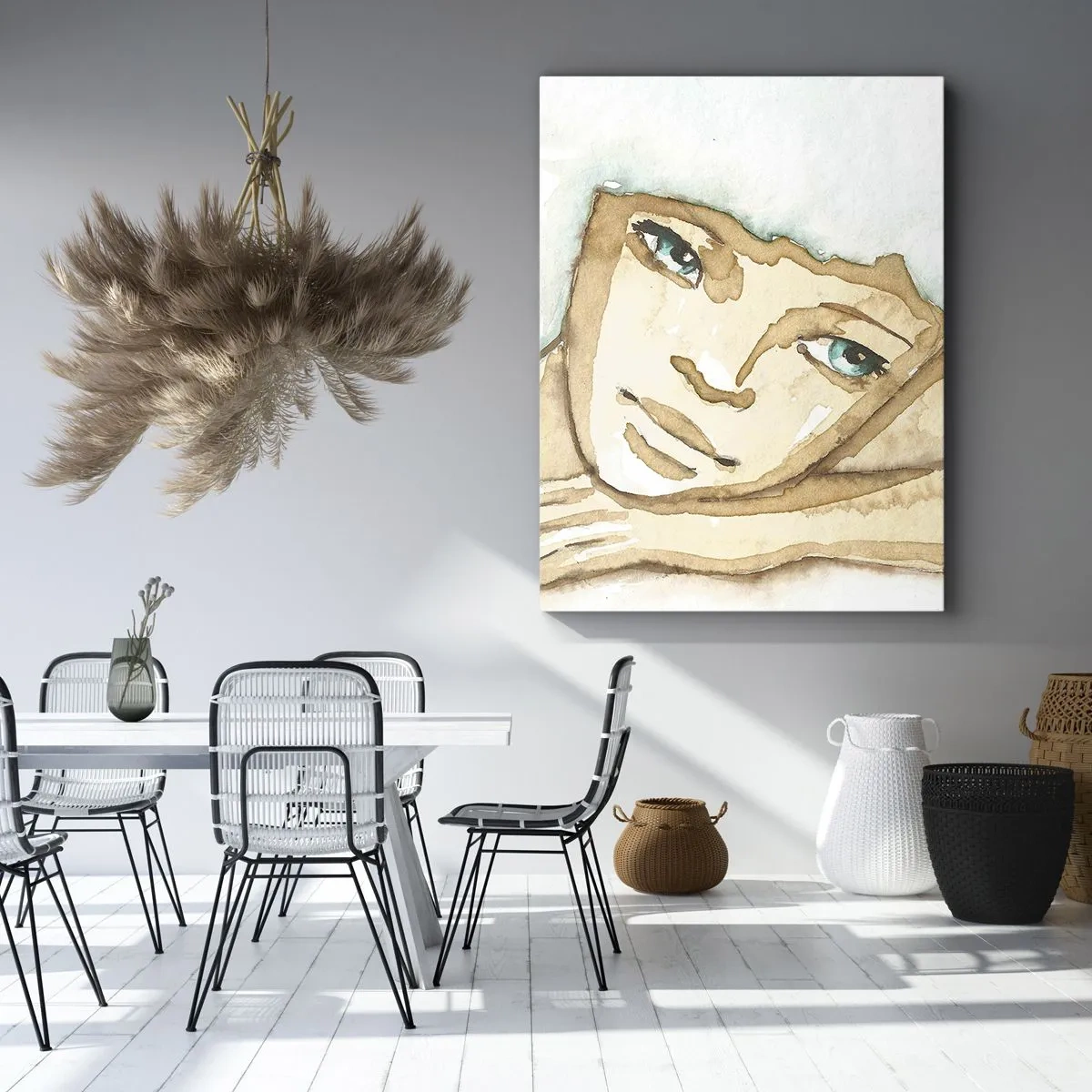 Obraz na plátně - Strom poezie vyrůstá z ticha - 50x70 cm