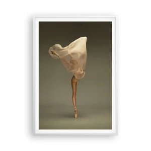 Plakát v bílém rámu - Hned poletí - 70x100 cm