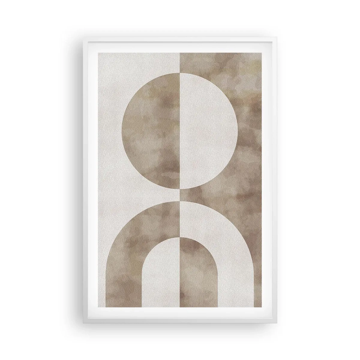 Plakát v bílém rámu - Podobnosti a rozdíly - 61x91 cm