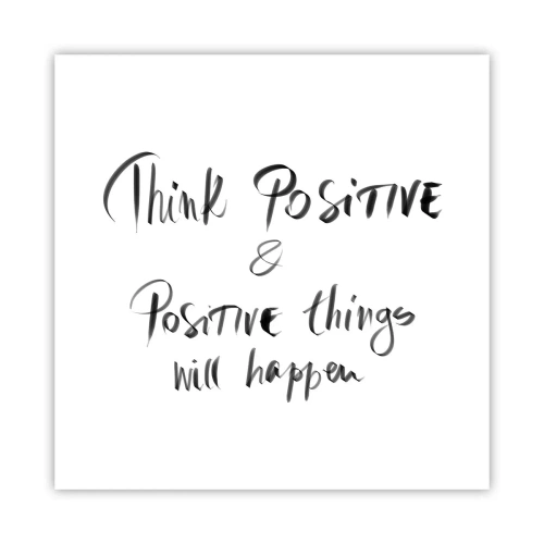 Plakát - Jak žít? - 60x60 cm