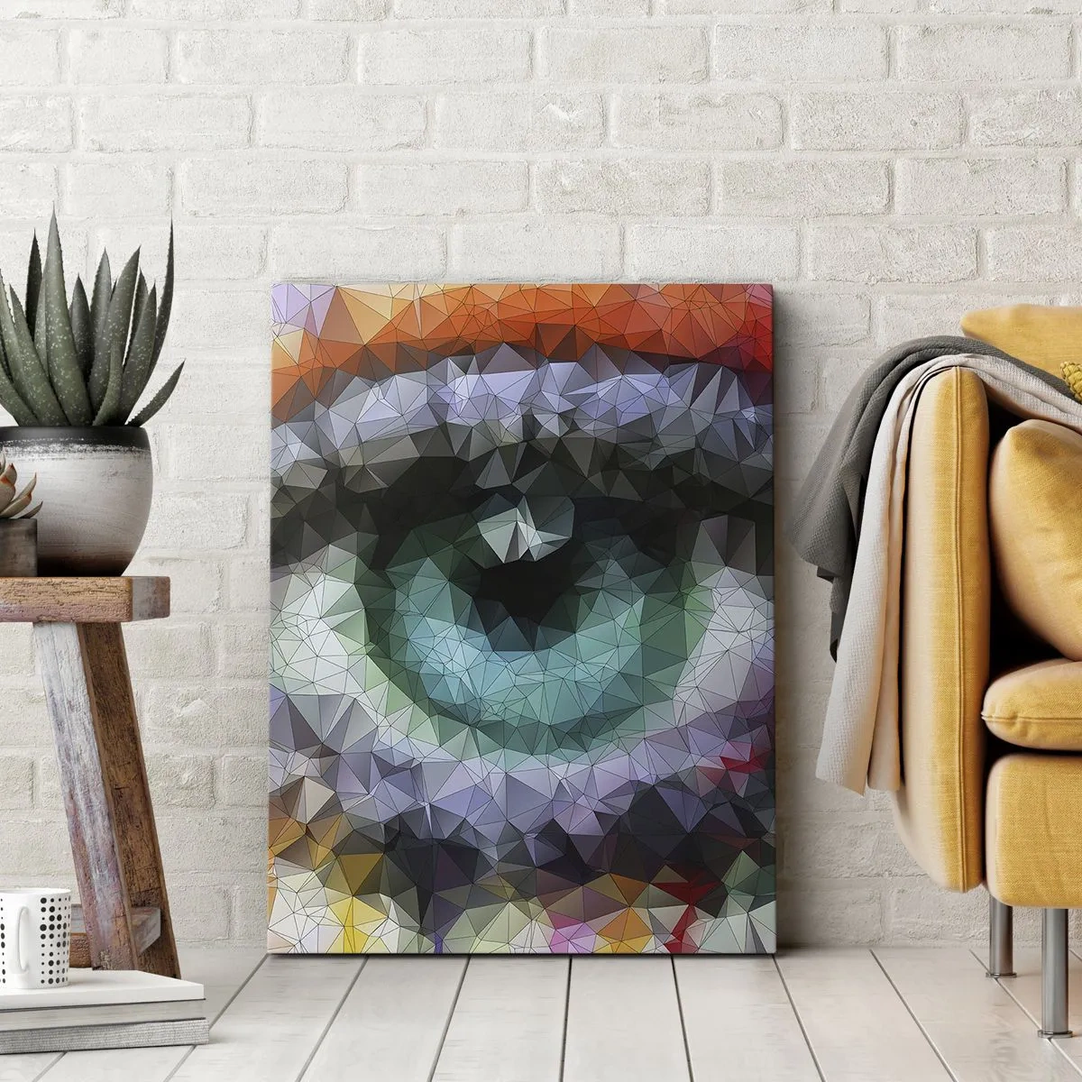 Obraz na plátně - Krystalický lesk očí - 50x70 cm