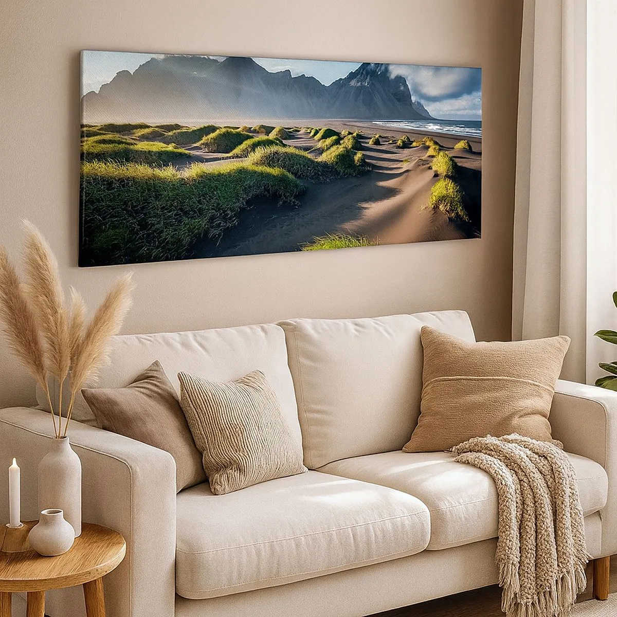 Obraz na plátně - Harmonie živlů - 100x40 cm