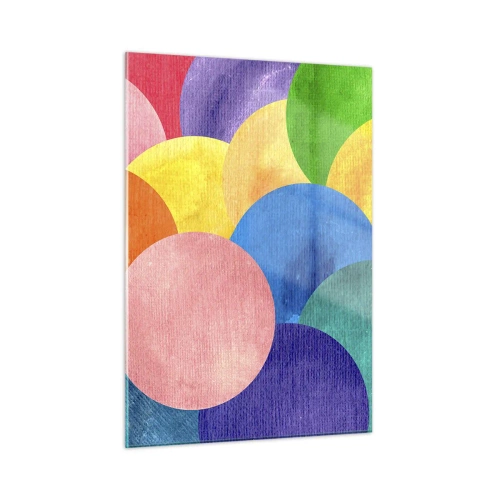 Obraz na skle - Původní plnost života - 50x70 cm