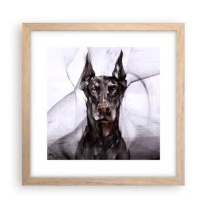 Plakát v rámu světlý dub - Z urozeného rodu - 30x30 cm