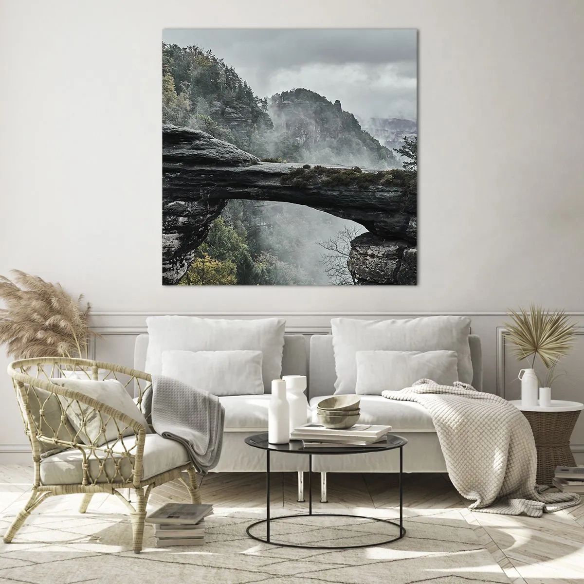 Obraz na skle - Dobrodružství právě začíná - 60x60 cm