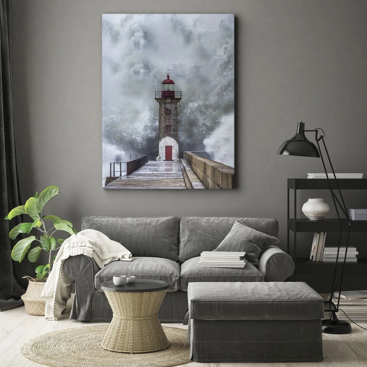 Obraz na plátně - Hukot vody, šum větru - 50x70 cm