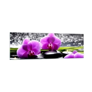 Obraz na skle - Utonout v tichu a klidu - 160x50 cm