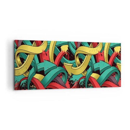 Obraz na plátně - Kudy do cíle? - 100x40 cm