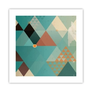 Plakát - Jednota mnohosti, mnohost jednoty - 40x40 cm