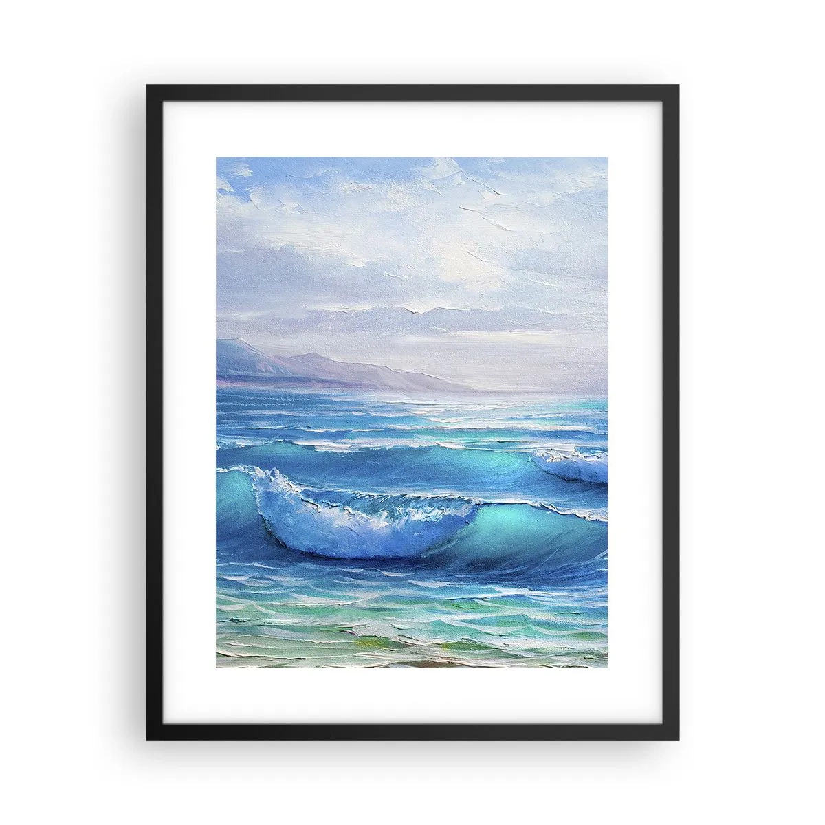 Plakát v černém rámu - Přináší ukojení - 40x50 cm