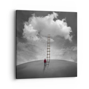 Obraz na plátně - Všechno je možné - 40x40 cm