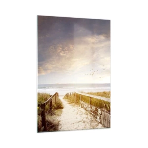 Obraz na skle - Prostor klidu - 50x70 cm