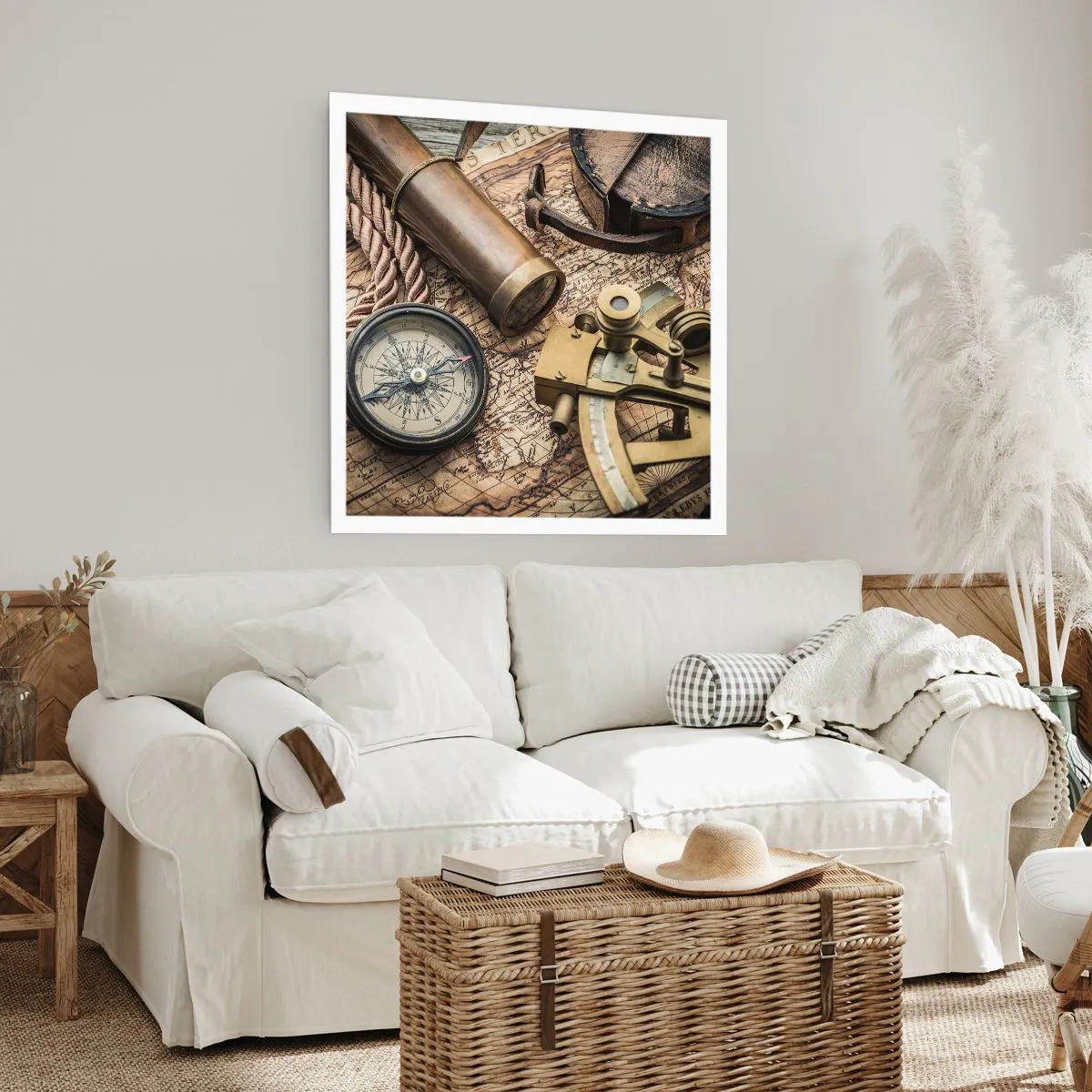 Plakát - Urči směr - 60x60 cm