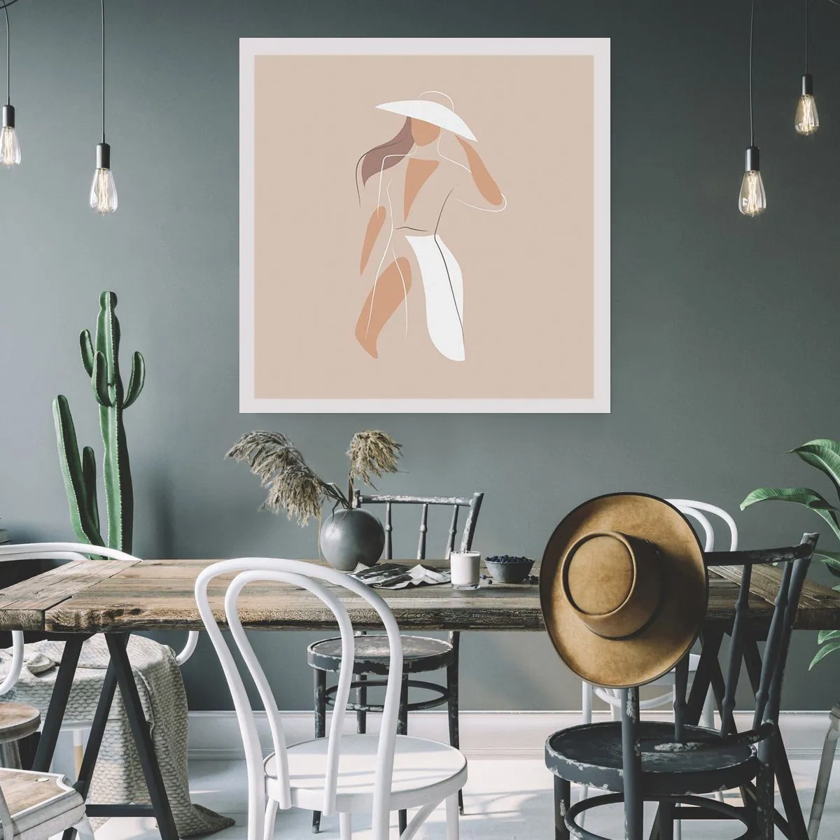 Plakát - Móda je zábava - 60x60 cm