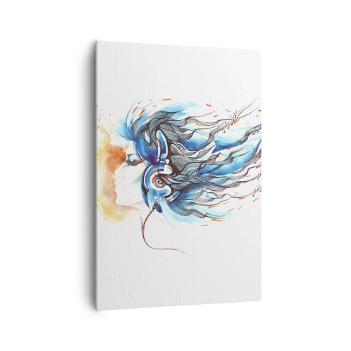 Obraz na plátně - Ať hraje hudba - 70x100 cm