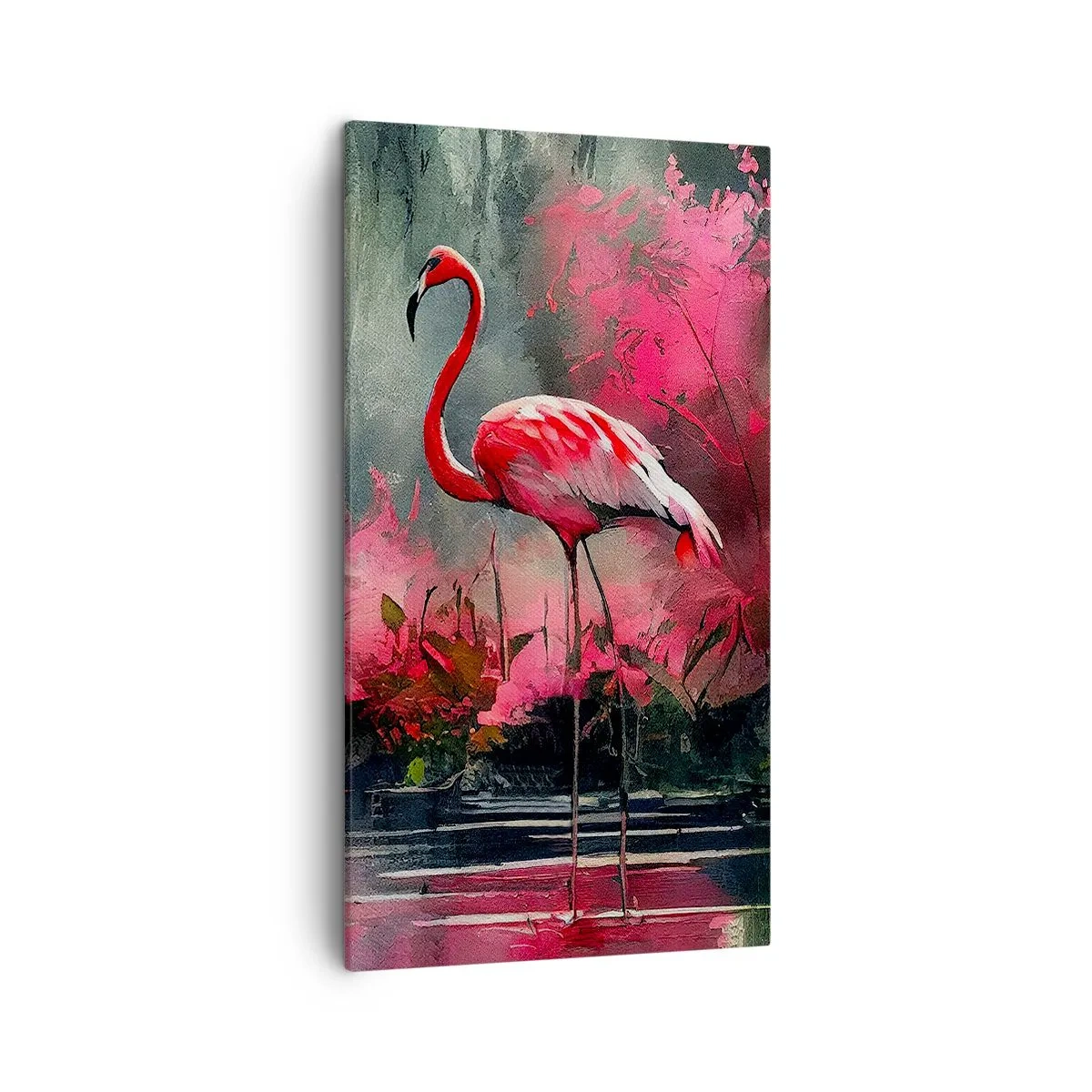 Obraz na plátně - Hodiny přírodního kouzla - 45x80 cm