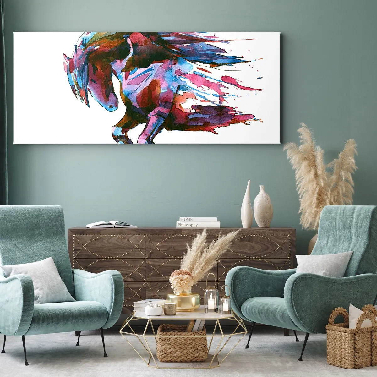 Obraz na plátně - U vytržení - 100x40 cm