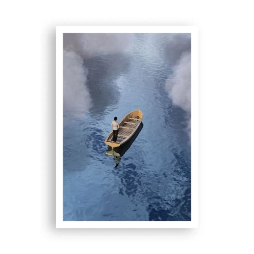 Plakát - Život – cesta – nejistota - 70x100 cm