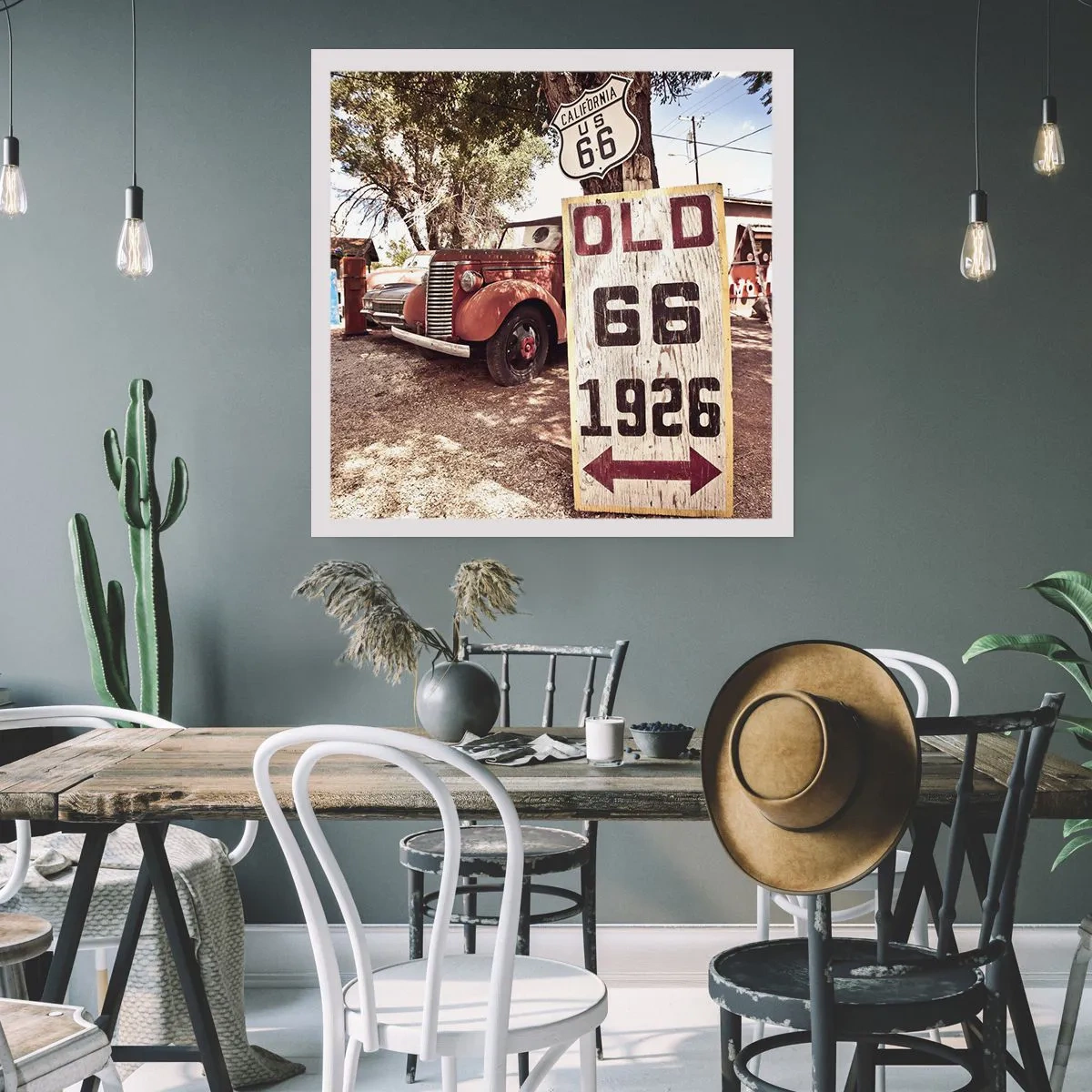 Plakát - Legenda americké provincie - 30x30 cm