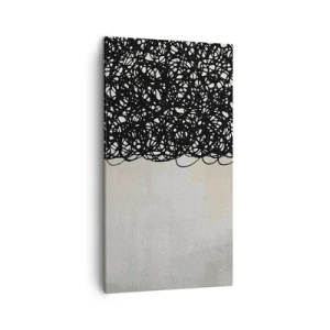 Obraz na plátně - Vířící abstrakce - 45x80 cm