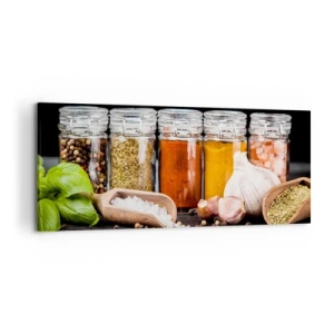 Obraz na plátně - Aby měl život chuť - 120x50 cm