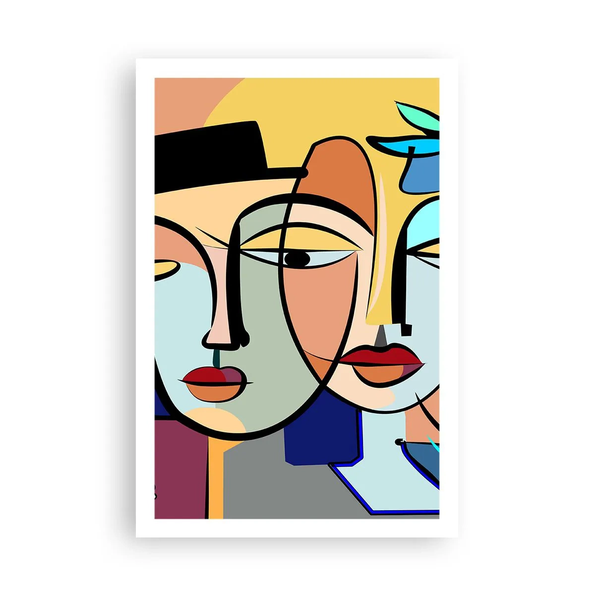 Plakát - Picassovo randez vous - 61x91 cm