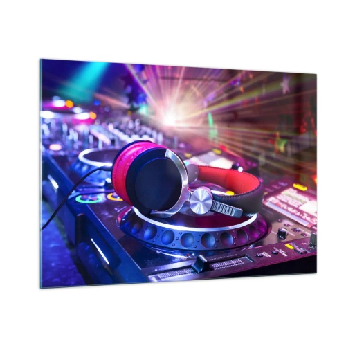 Obraz na skle - Bude, bude se dít - 100x70 cm