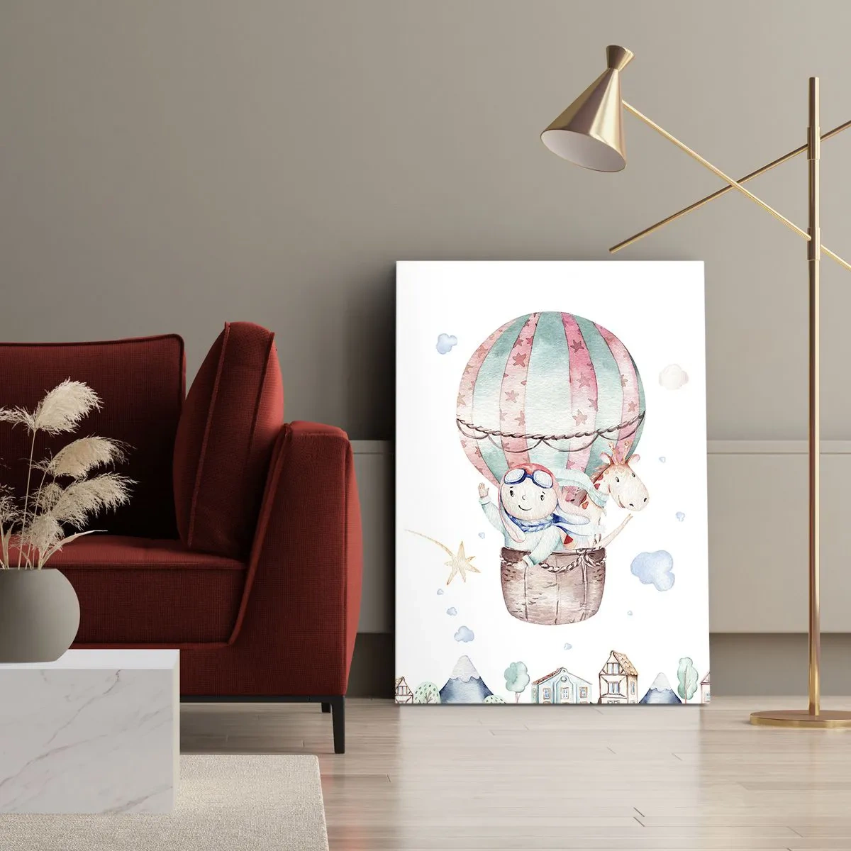 Obraz na plátně - Brzy se vrátíme! - 65x120 cm