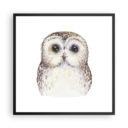 Plakát v černém rámu - Podívej se mi do očí - 60x60 cm