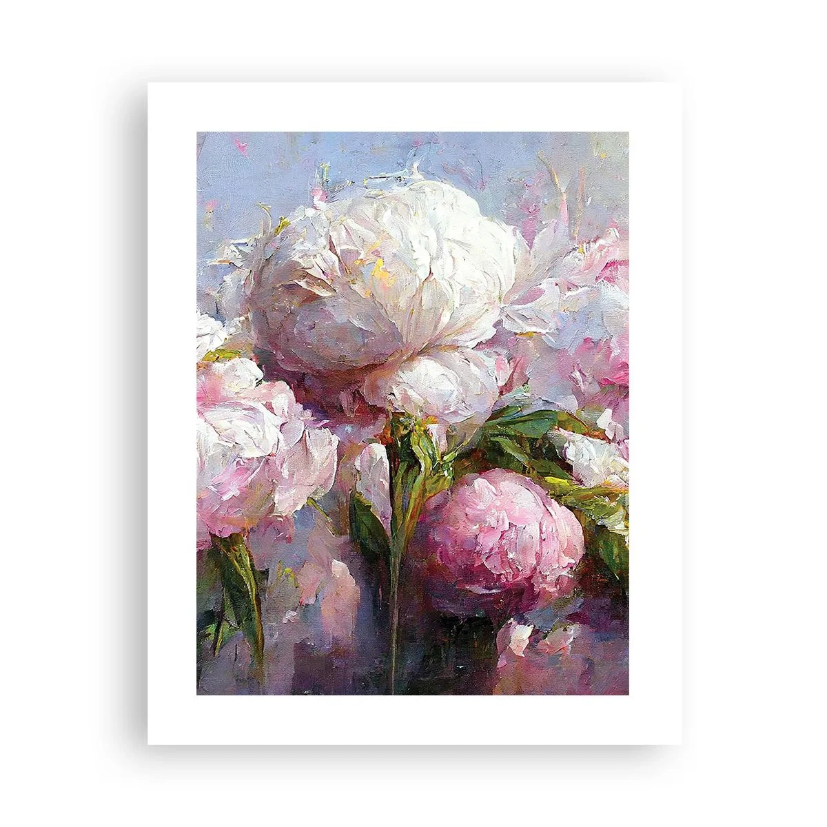 Plakát - Kytice překypující životem - 40x50 cm