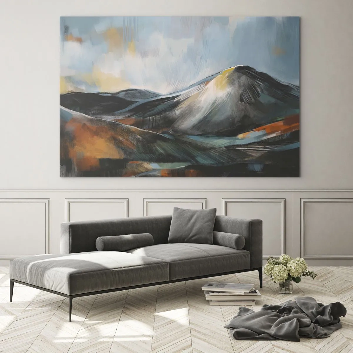 Obraz na skle - Syrové i krásné - 120x80 cm