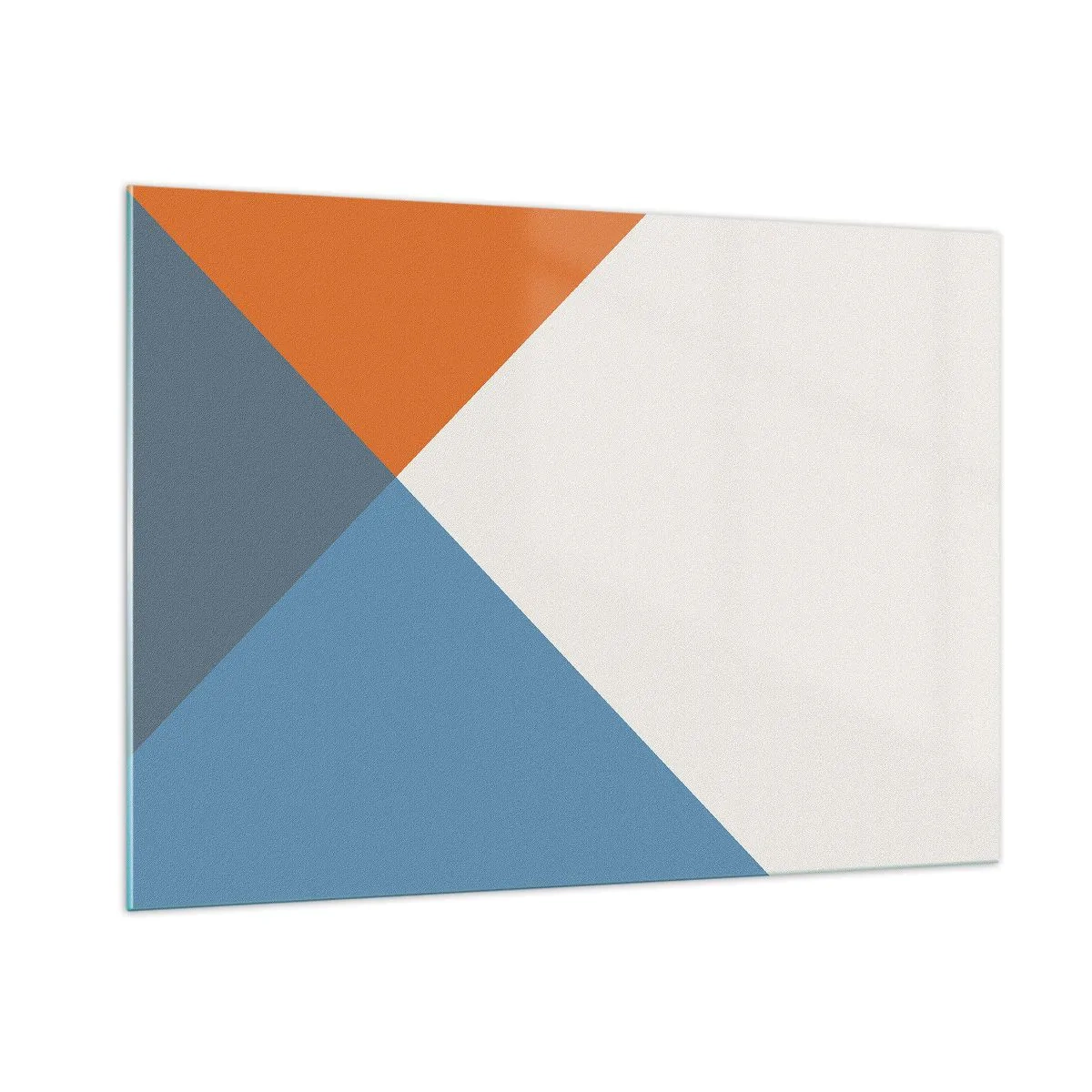 Obraz na skle - Pod úhlem… - 100x70 cm