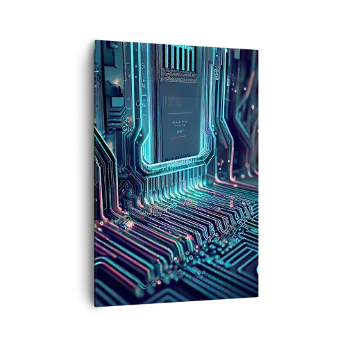 Obraz na plátně - Jen tak přemýšlím… - 70x100 cm