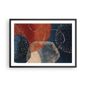 Plakát v černém rámu - Lehkost bytí - 70x50 cm
