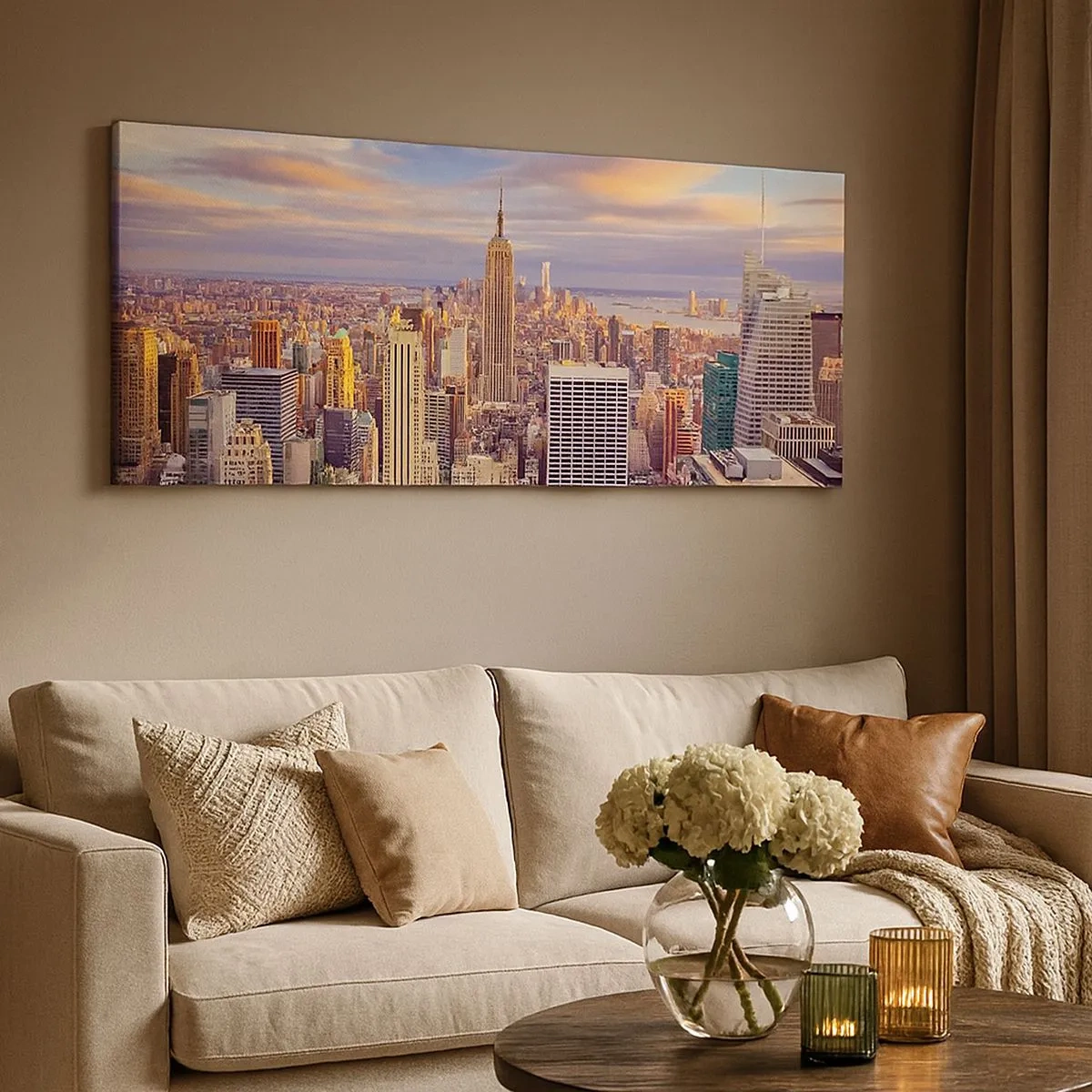 Obraz na plátně - Dosáhnout samotná oblaka - 100x40 cm