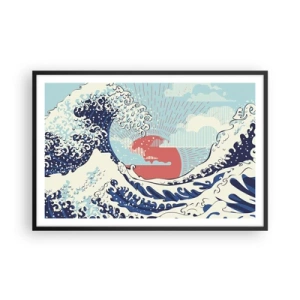 Plakát v černém rámu - Z japonských inspirací - 91x61 cm