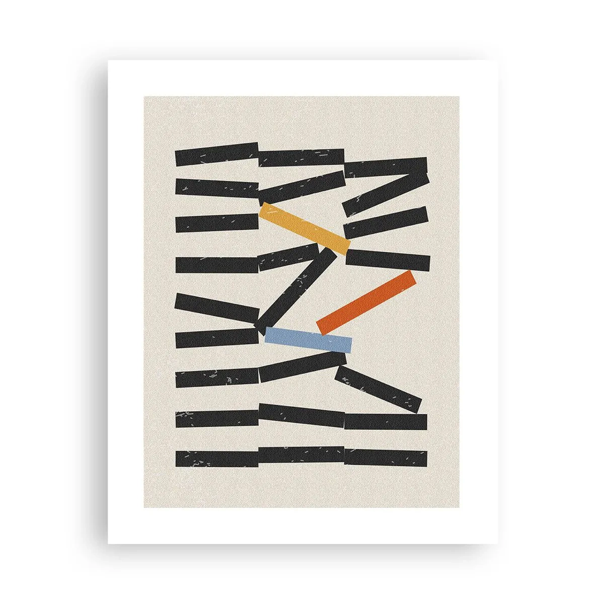Plakát - Domino – kompozice - 40x50 cm