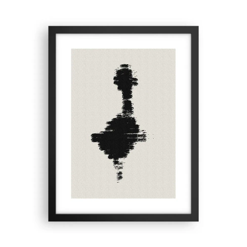 Plakát v černém rámu - Vibrace představivosti - 30x40 cm
