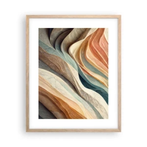 Plakát v rámu světlý dub - Okamžik před změnou - 40x50 cm