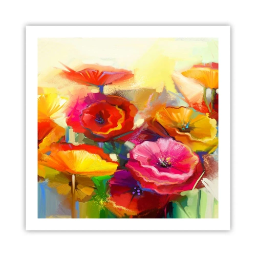 Plakát - Nejenom červené - 60x60 cm