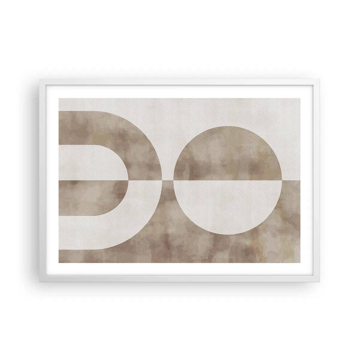 Plakát v bílém rámu - Podobnosti a rozdíly - 70x50 cm