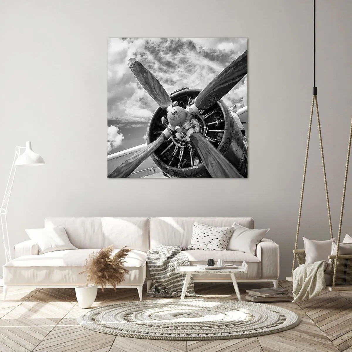 Obraz na plátně - Dobyvatel oblohy - 50x50 cm