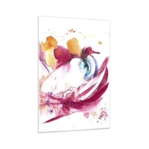 Obraz na skle - V blízkosti svět rozkvétá - 70x100 cm