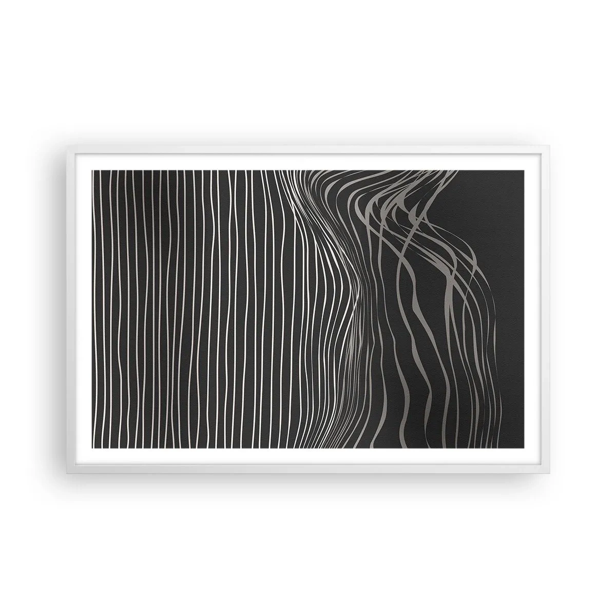 Plakát v bílém rámu - Rytmus a přízvuk - 91x61 cm